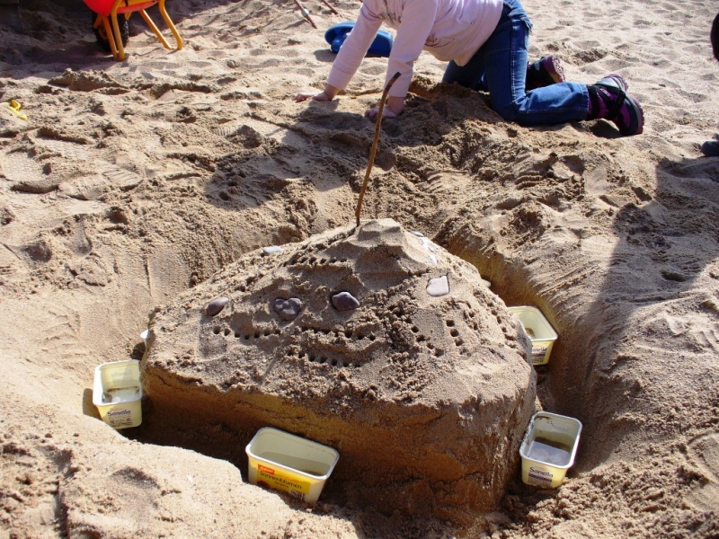 Spiel im Sand