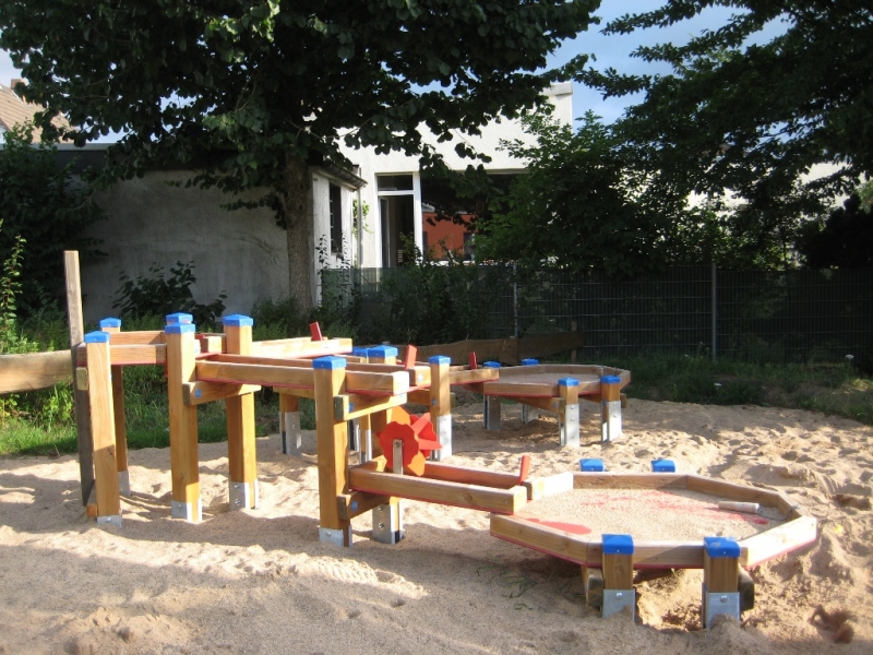 Wassermatschanlage